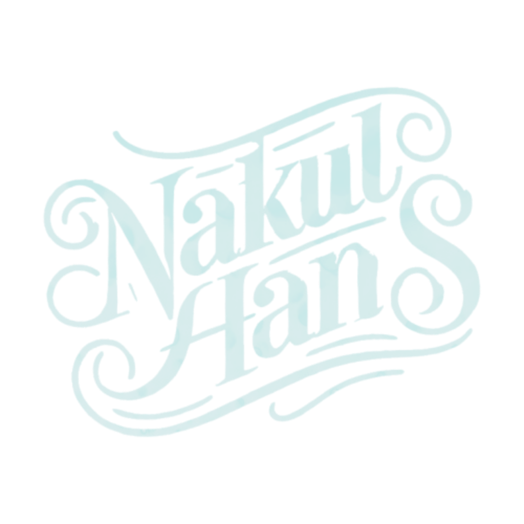 DJ Nakul Hans Signature Logo Dark